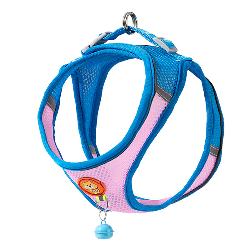 Chaleco tipo cuerda de tracción para perros, correa de pecho para cachorros Pomegranati, cadena para perros, cuerda de paseo para perros