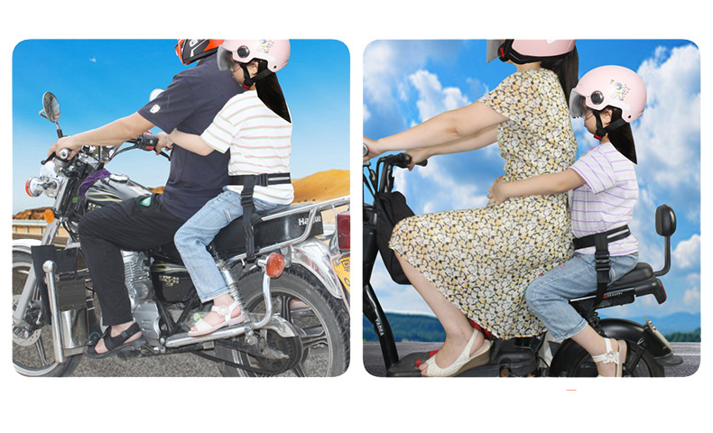 Tricycle Electric Vehicle Children's Single Independent Use Seat Belt Motorcycle Safety Strap Baby Battery Car