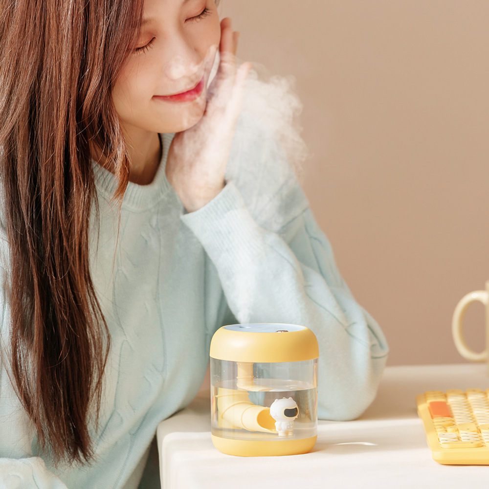 樂樂多水上樂園加濕器 迷你萌寵卡通靜音usb辦公桌面加濕器禮品