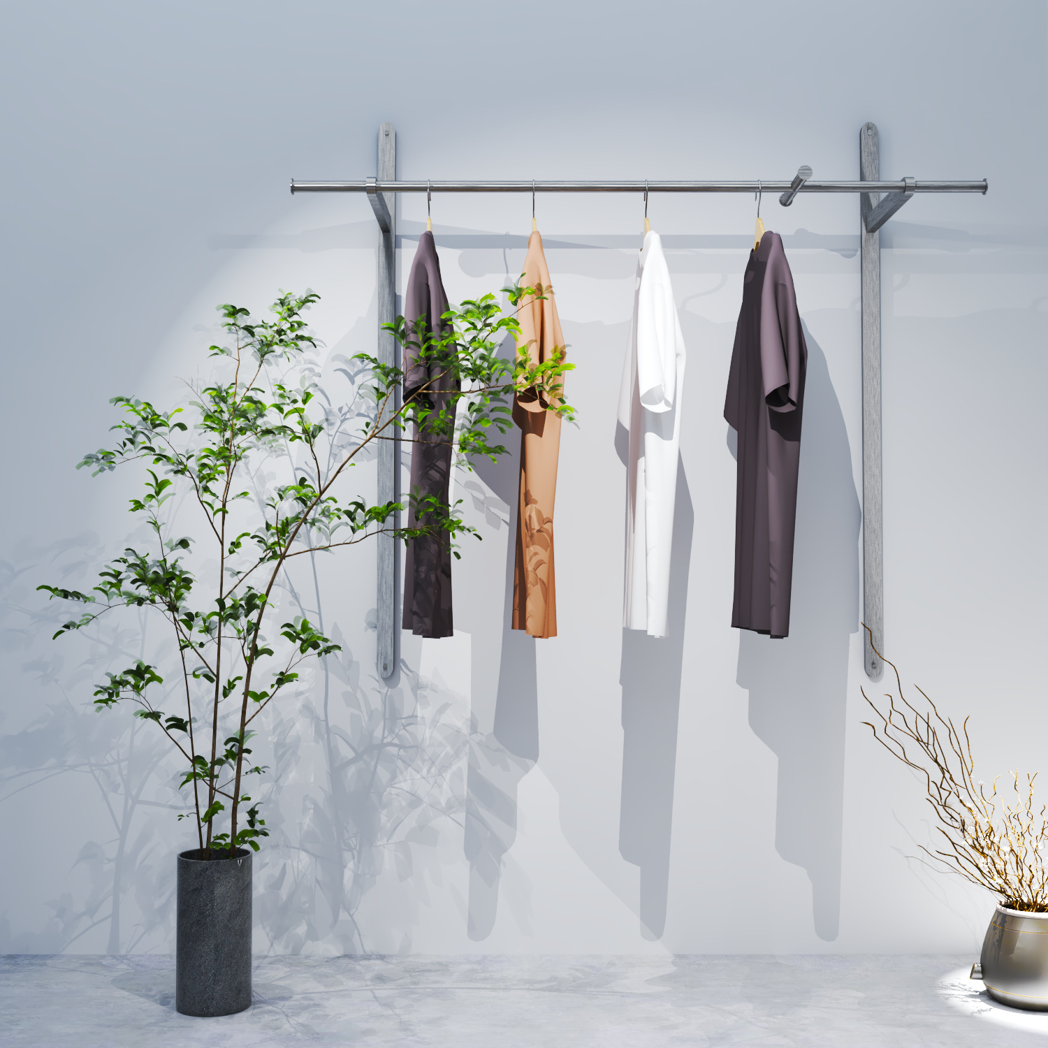 Tienda de ropa estante de exhibición profesional tipo piso estante de isla simple estante de carga de hombres y mujeres estante de exhibición de ropa de acero inoxidable