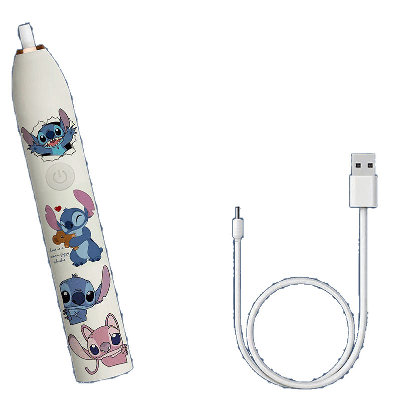 二次元超音波電動歯ブラシ全自動充電学生美白防水高価値歯ブラシ|undefined