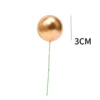 3cm golden ball 10 installation