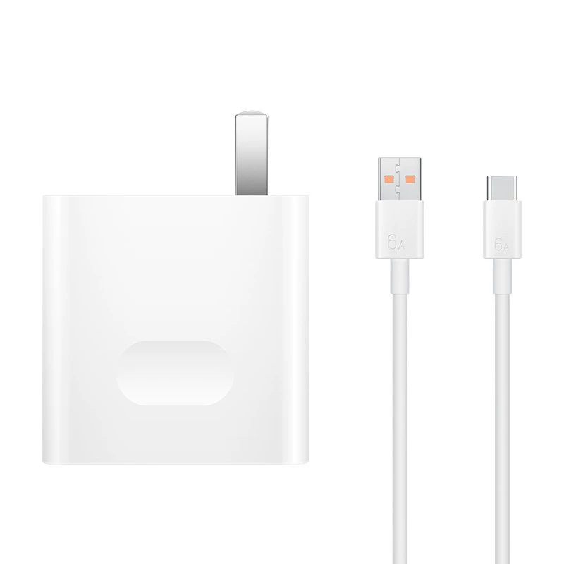 华为 Super fast charging 66W wire charging Typec original data cable charging head is suitable for Mate40/Pro