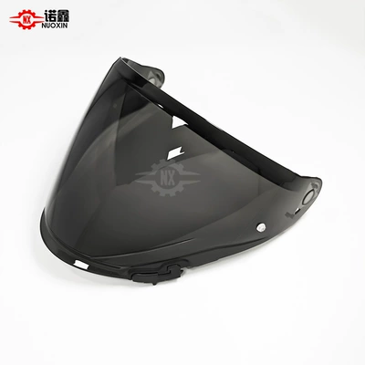 Dəbilqə (Kaska) aksesuarları: Lens 3/4 Helmet Sun Visor - of603-dark-black