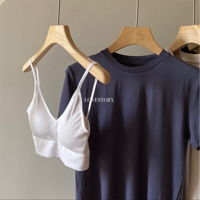 Xiaoxiangfeng Da U beautiful backless vest base suspender girl vest underwear