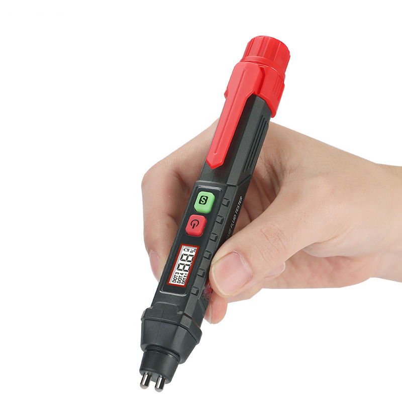 水分检测笔高精度汽车刹车油检测笔制动液检测仪智能检测笔水分仪