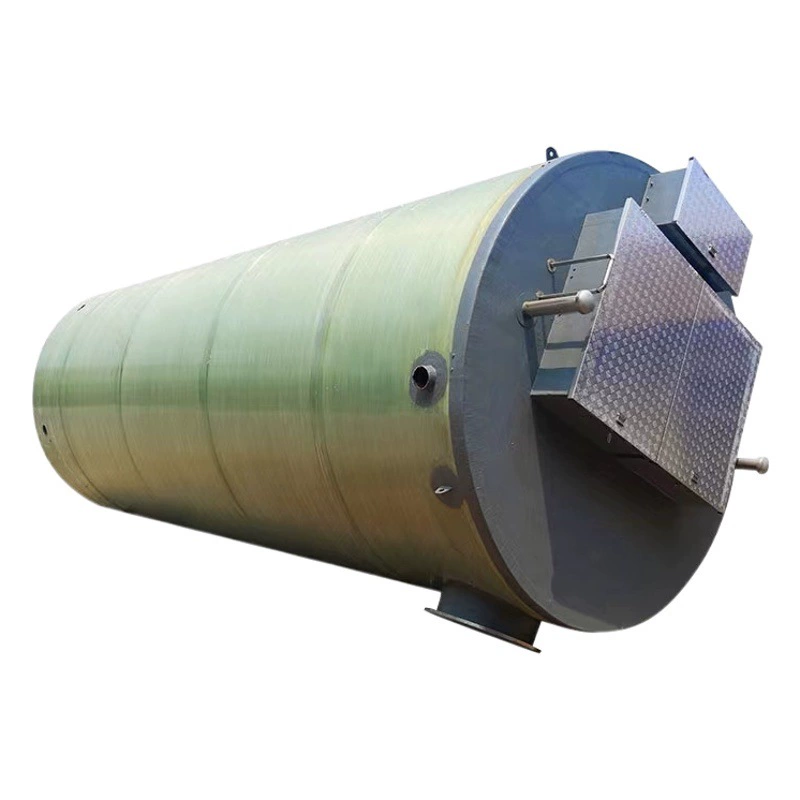 Встроенная насосная станция из стекловолокна, подземная насосная станция с дистанционным управлением, подъемный насос для сточных вод, встроенная подъемная насосная станция