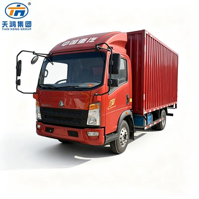 diesel-powered flatbed box truck, Yük maşınları