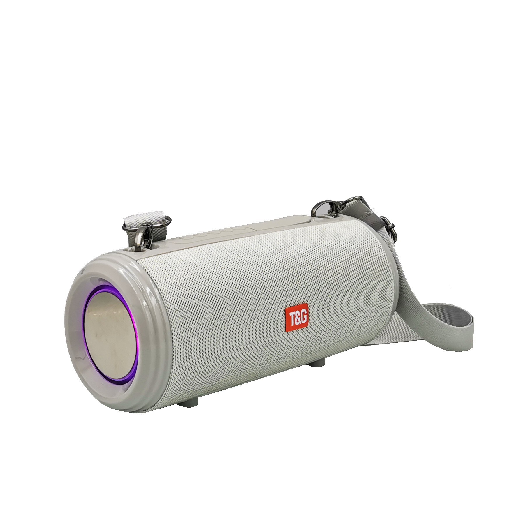 Transfronterizo comercio electrónico TG537 lámpara de color brillante doble membrana al aire libre subwoofer impermeable portátil tarjeta T llamada altavoz Bluetooth
