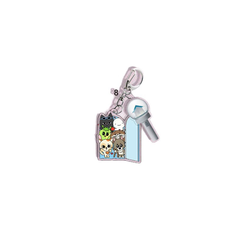 BOYNEXTDOOR peripheral BBNEXDO pendant IWOO bag acrylic school bag keychain 1251