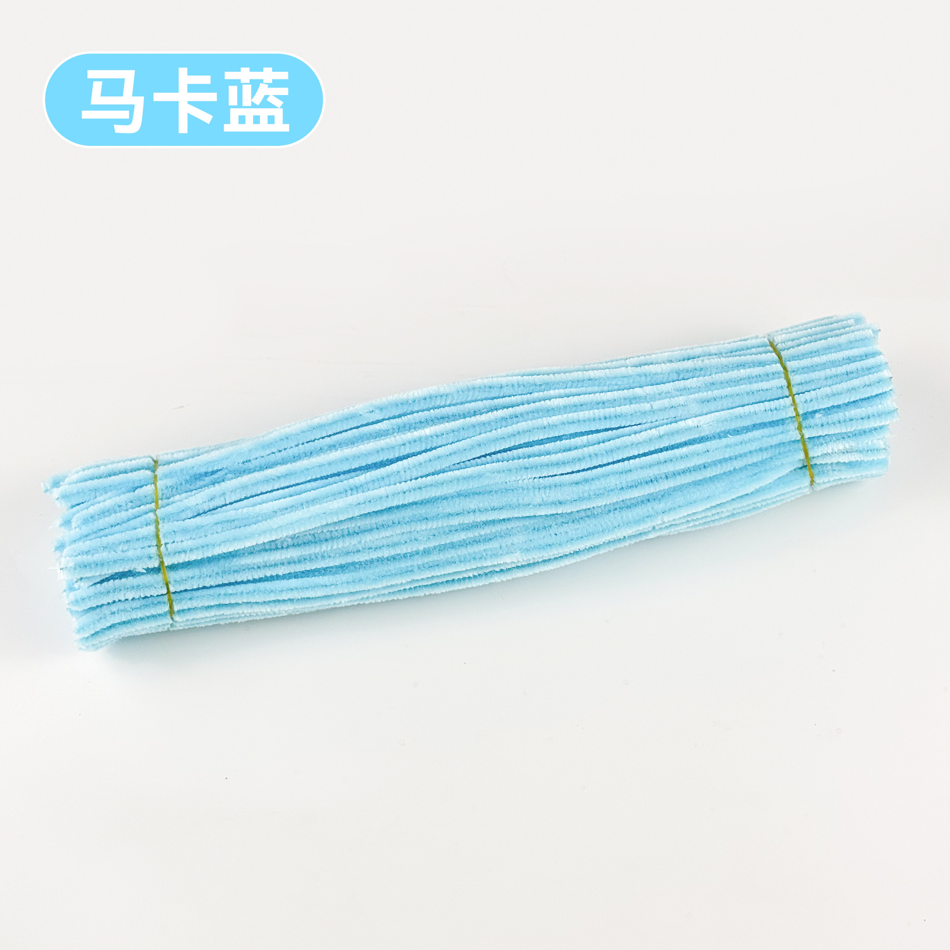 Palo retorcido de color macarón ramo de simulación de color bricolaje hecho a mano paquete de material al por mayor de fábrica de cifrado de felpa