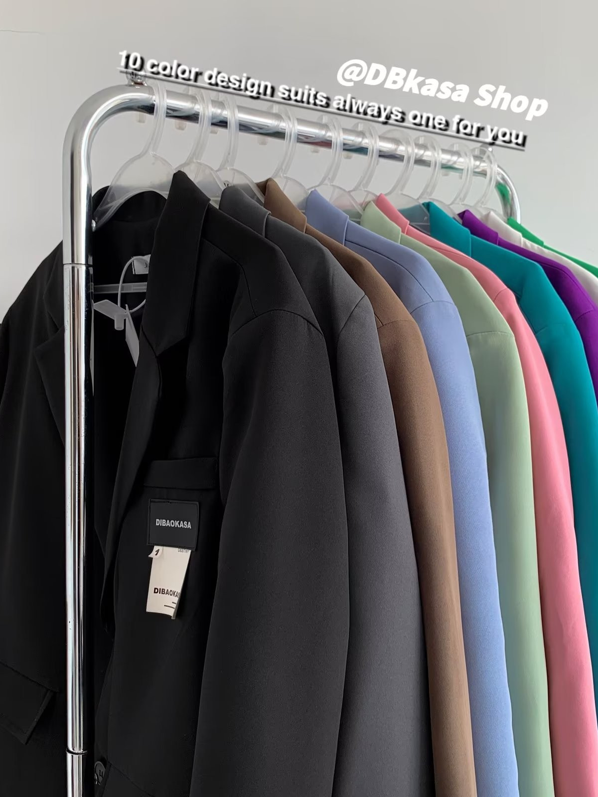 2024 nuevo estilo chaqueta blanca para hombre traje de calle frito de alto nivel para hombre traje pequeño casual estilo de Hong Kong grande