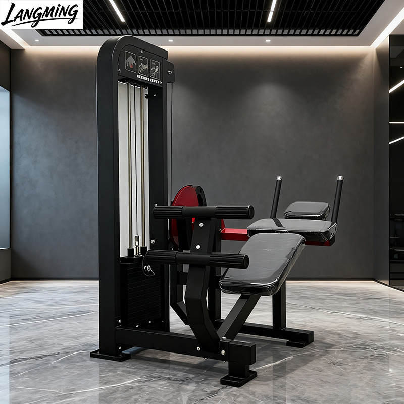 Fabricante de origen Equipo de inserción Hummer Dispositivo de entrenamiento de músculos abdominales Máquina de rizado Equipo de fitness de fuerza de gimnasio Juego completo