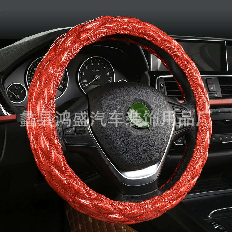 Вогнуто-выпуклая многоцветная крышка рулевого колеса автомобиля яркая поверхность вышивка нить крышка ручки автомобиля большой грузовик может использоваться как крышка ручки грузовика большой грузовик