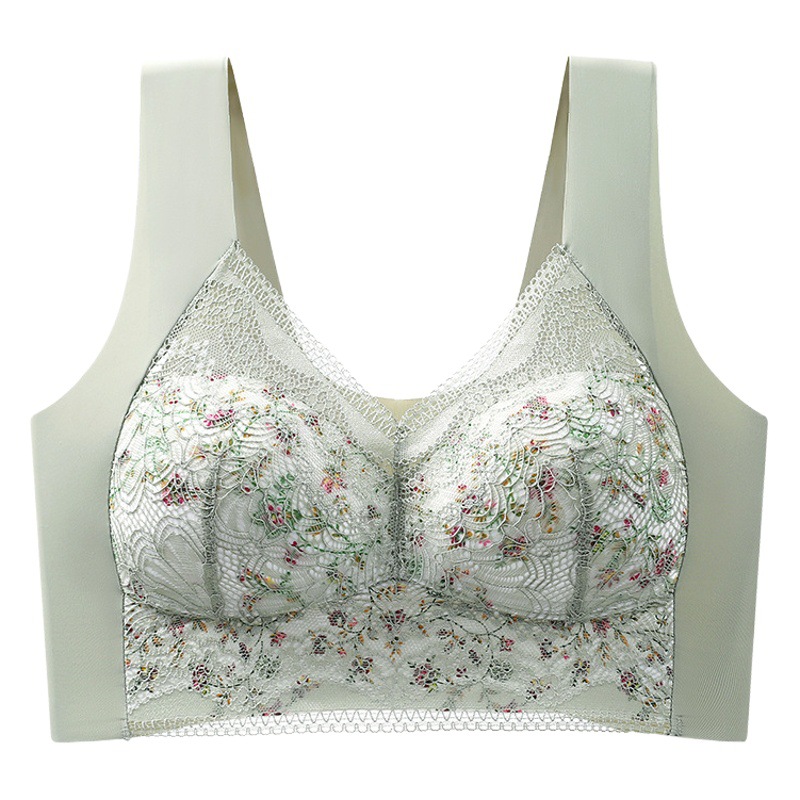 Verano Shantou chica deportes pequeño pecho especial belleza espalda sujetador grande pecho pequeño tubo delgado superior ropa interior sin costuras para las mujeres