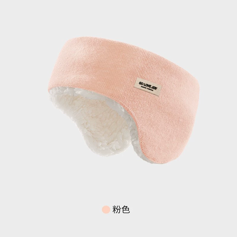 Зимние регулируемые наушники на Velcro, флисовые затычки для ушей