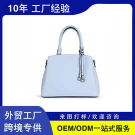 东南亚跨境亚马逊新款时尚百搭大容量通勤女包手提斜挎包