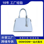 东南亚跨境亚马逊新款时尚百搭大容量通勤女包手提斜挎包