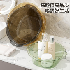 25年新型洗面器 家庭用 高品質 学生寮用 深型 厚型 大型 洗い桶 洗濯桶