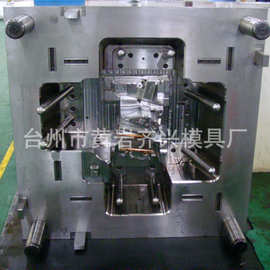 黄岩塑料模具厂定制日用品模具塑料篮子框子篓子垃圾桶模具周传箱