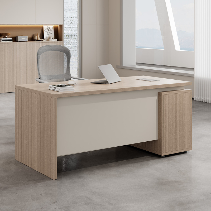 Boss Desk General Manager Desk Simple Modern Office Furniture 1.8m Commercial Office General Manager Desk