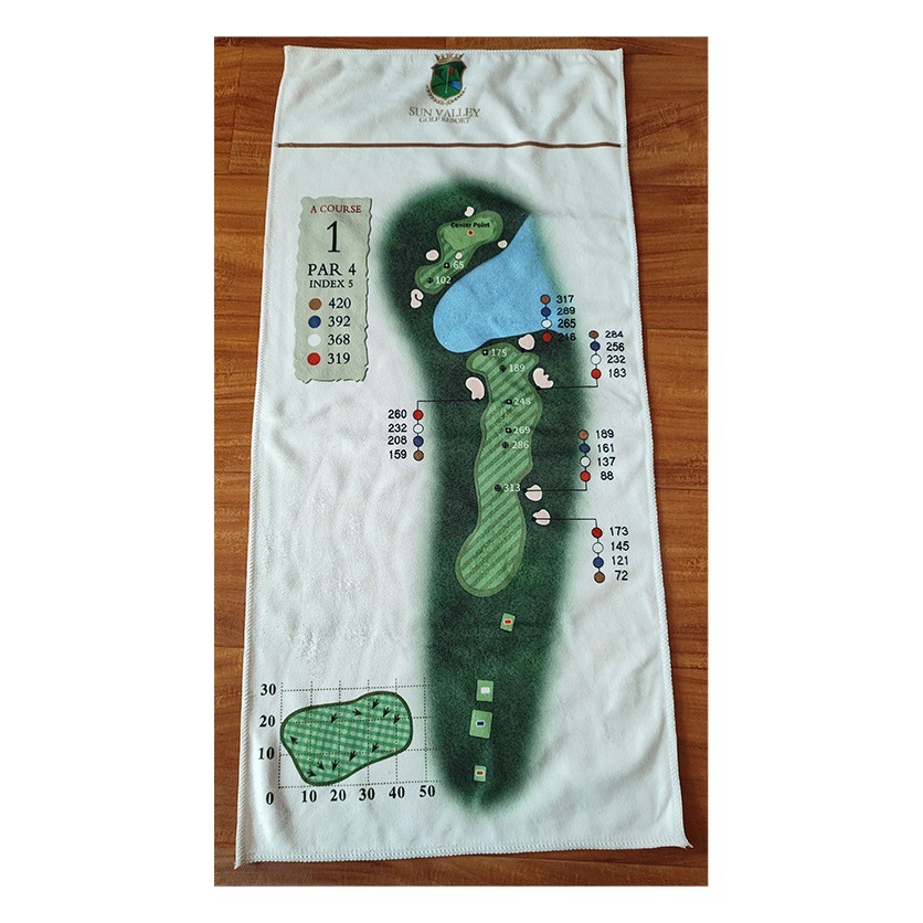 Customized Pattern Microfiber Rally Rally Printed Towel Quick-Drying Sports Competition Gift Cheering Towel