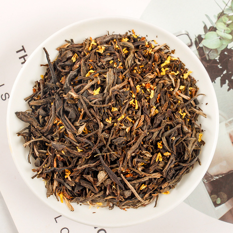 桂花普洱茶烏龍茶口方茶三角包袋泡清香口芳茶亳州花茶男士養生茶