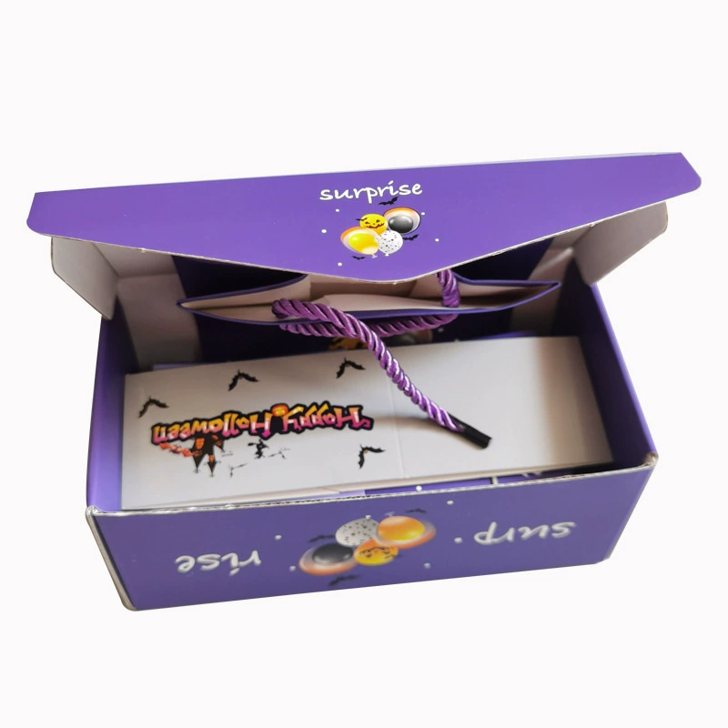 Cross-border Halloween party supplies Hot popping box creative surprise box red envelope bouncing romantic gift box