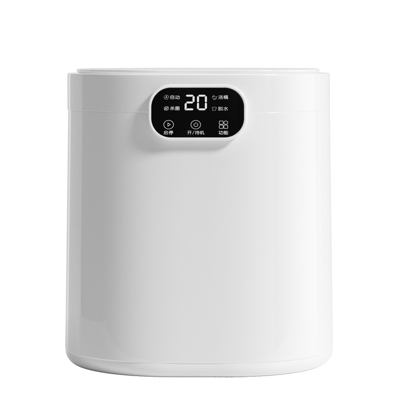 Lavadora de ropa interior totalmente automática, especial para lavar calcetines, lavado y secado integrados, pequeña lavadora de calcetines portátil.