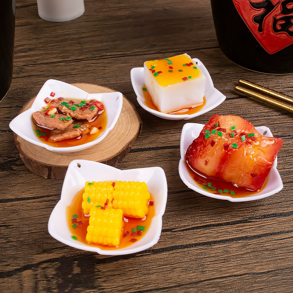 Модель тарелки с моделированием микропродуктов Dollhouse кукольный домик