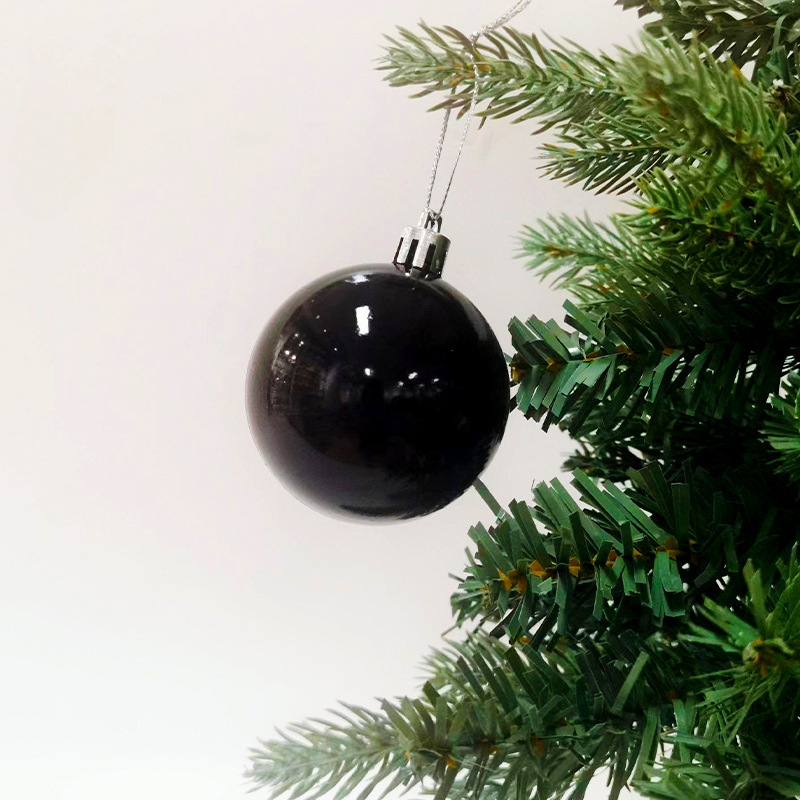 Fábrica de suministro de decoración navideña galvanizado bola de Navidad árbol de Navidad colgante accesorios de necesidades diarias de Navidad