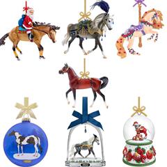 かわいいクリスマス装飾品クリスマス馬吊り下げペンダントアクリル平面祝日パーティー掛け飾り乗馬装飾品