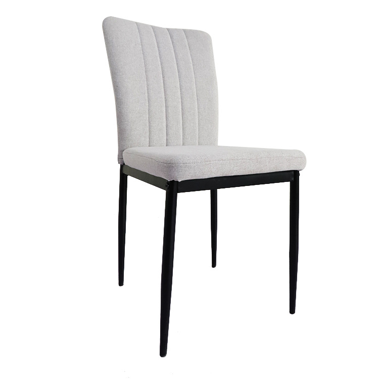 Sillas de comedor exportadas sillas de comedor nórdicas sillas de comedor modernas sillas de tela ligera de lujo alta sensación de mesa de comedor sillas image 1