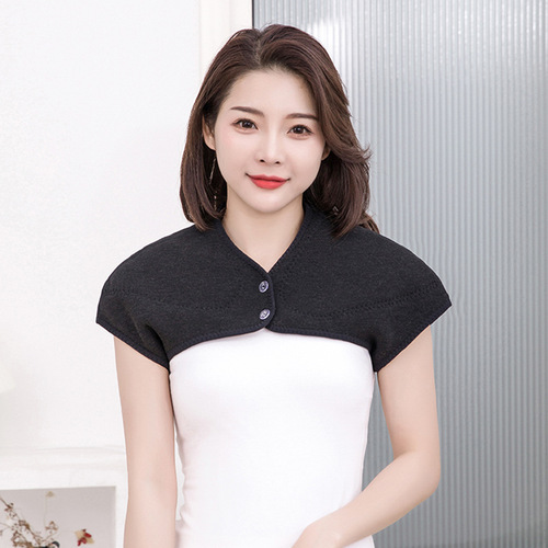 Imitation lamb velvet shoulder pads for men and women, three-layer extra thick shoulder pads, waistcoat, skin-friendly, close-fitting, warm for autumn and winter