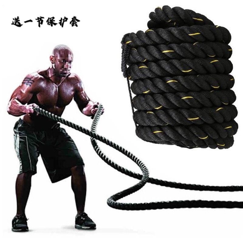 Battle Rope Fitness Large Rope Combat Rope Household Children's Rope Explosive Yoga Room Physical Training Arm Strength Rope