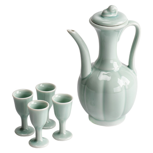 Song Dynasty Tea-Competing Training: Practice Teapots, Song-Style Handles, Ceramic Tools for Dotting Tea, Handheld Kettles, Soup Bottles, and Tea/Wine Pots