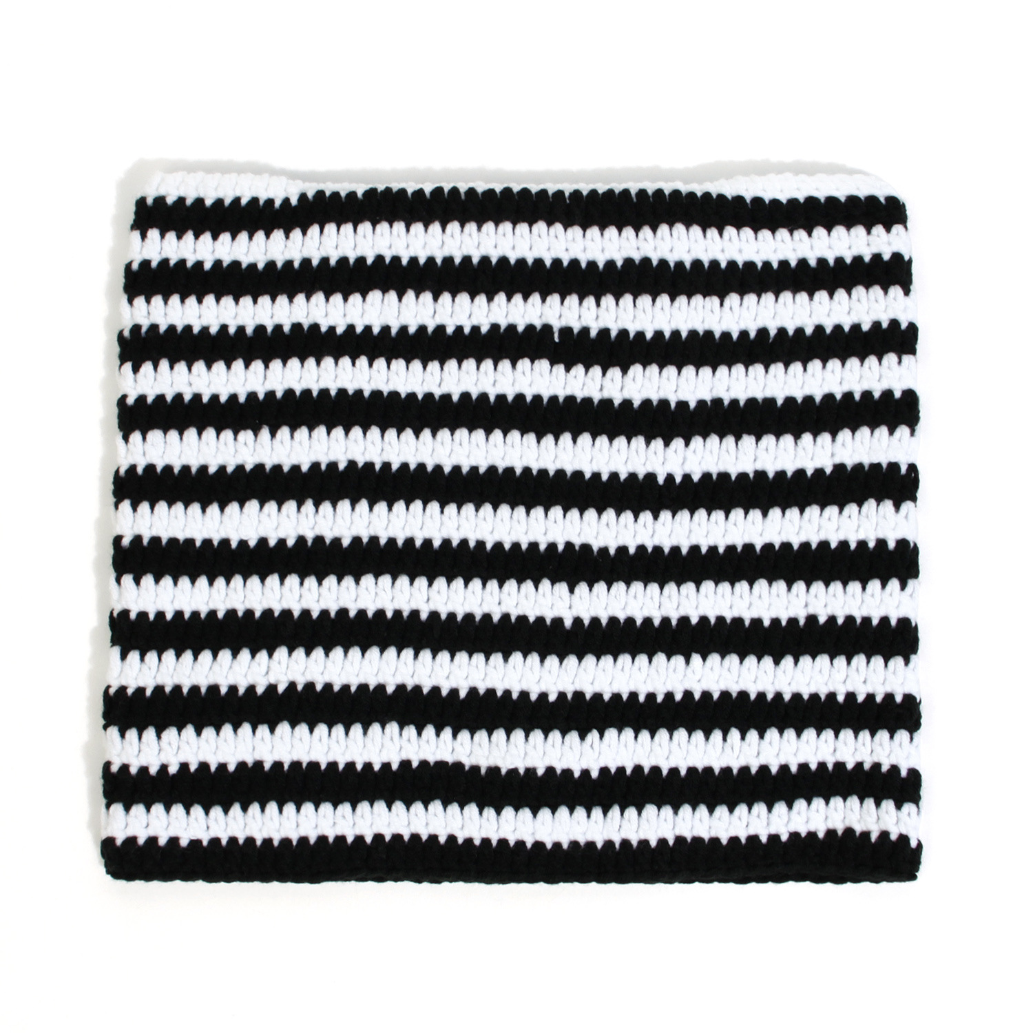 2023 Neuer kleiner Teufel, handgehäkelt, aus Wolle, gestreift, H, niedliche C-Ohren (gedämpftes C-Ohr-Brot), lässig warm_voghion.com