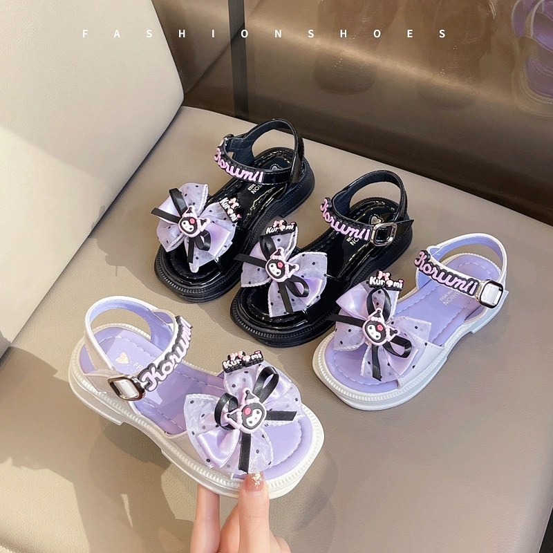 Детская обувь принцессы 2025 летний новый стиль девушки куоло сандалии