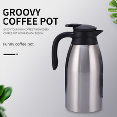 Halston 2000ml Insulated Bottle HK-2000-25 Large Capacity 304 Stainless Steel Vacuum Flask Hot Water Bottle Gift