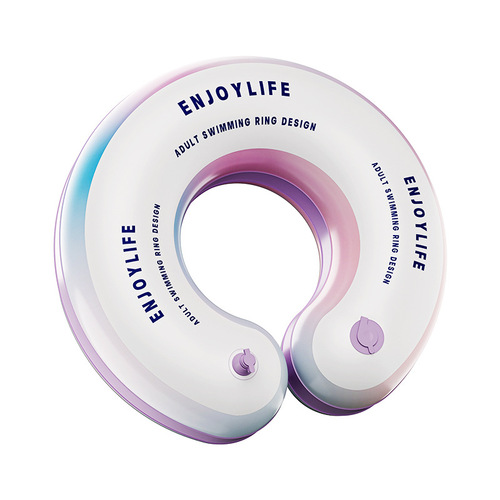 Pressurized Inflatable Swim Ring for Adults, Adjustable Size for Babies, Thick Automatic Inflatable Life Vest for Children