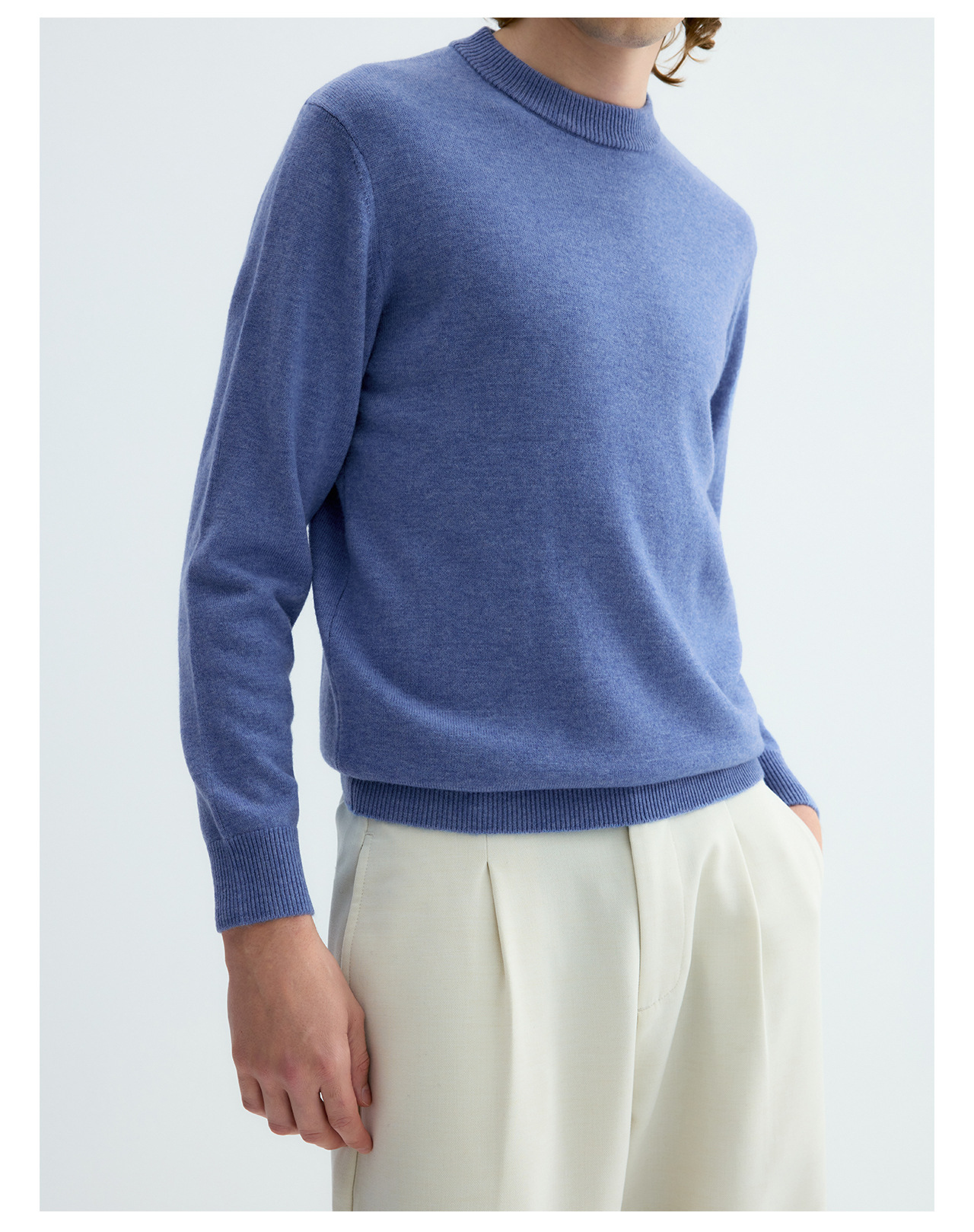 UNF Merino Wool Half-Turtleneck Sweater