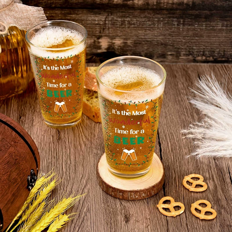 Бокал для вина для крафтового пива, стекло, (торговля через границу), американский стиль