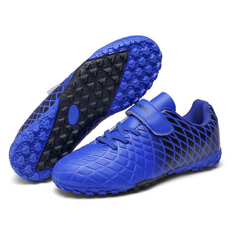 Zapatillas de Fútbol para Niños de Malla con Cierre de Velcro para Entrenamiento