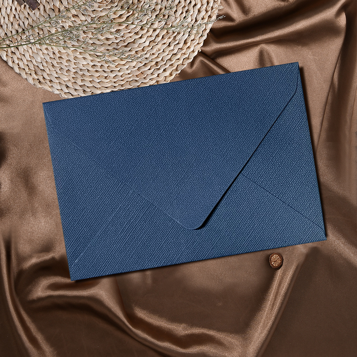 Sobre de lino conjunto de papel de carta retro carta de amor de estilo chino cuero especial papel de invitación postal sobre de pintura