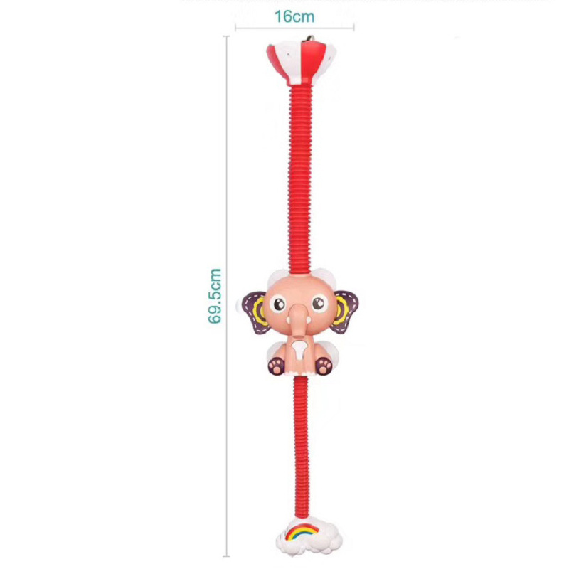 Envío libre de agua eléctrica rábano ducha submarina rociador interior para niños bebé baño Juguetes