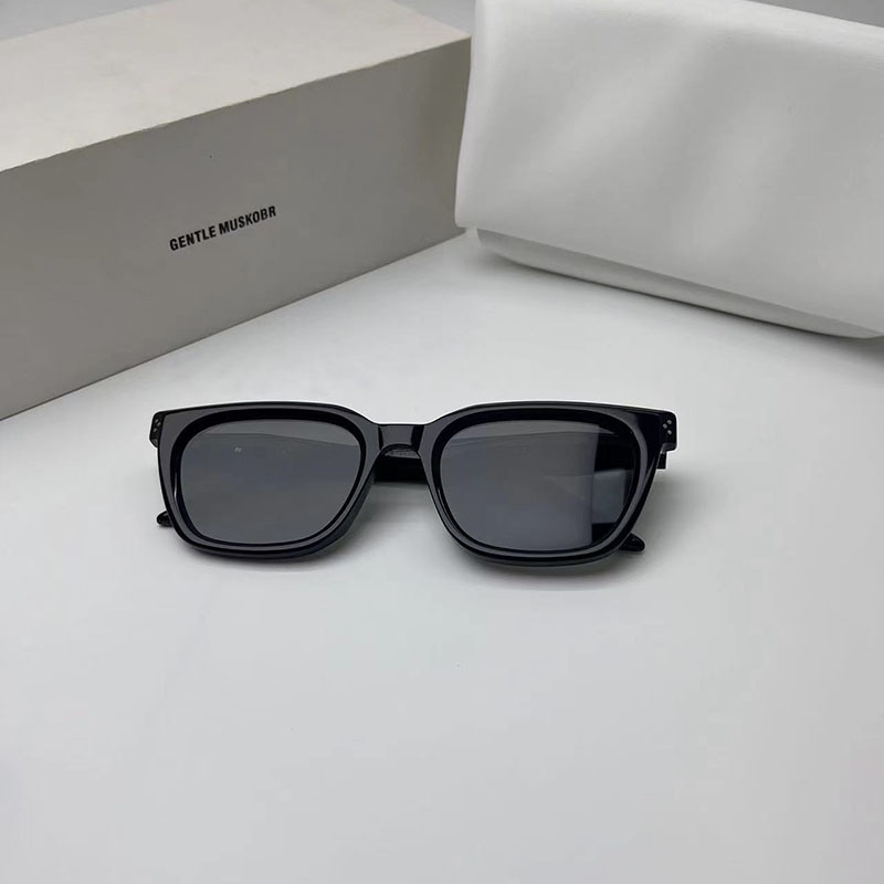 2024GM サングラス ダッド キャットアイ サングラス 女性用 大きな顔痩せ効果のある男性用 nab 抗紫外線メガネ インスタイル