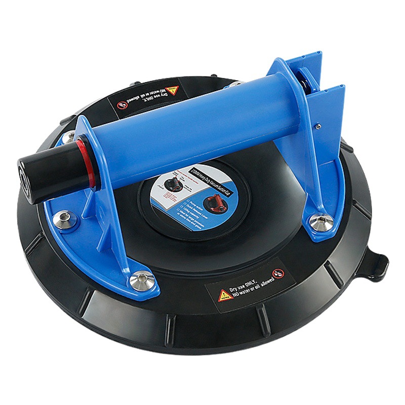 8 pulgadas de vacío bomba de aire ventosa accesorios de cerámica azulejo de roca placa de vidrio dispositivo de succión soporte de goma de cuero cilindro de succión núcleo de la bomba de mano