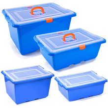大小颗粒科技积木零件教具配件收纳盒颜色分类盘整理储物箱收纳桶