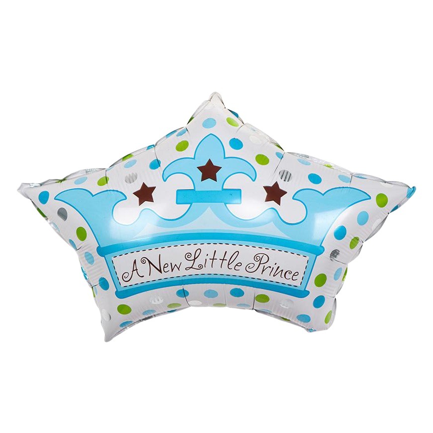 Corona globo película de aluminio globo corona cumpleaños decoración escena grande, mediana y pequeña película de aluminio de oro globo de Corona al por mayor