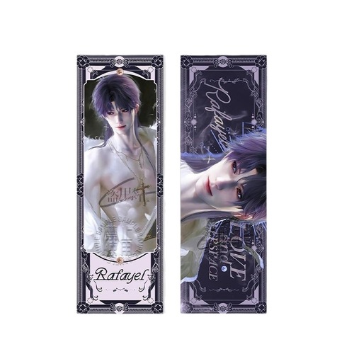 Artist authorized 25 high-quality, visually stunning merchandise items featuring the Shen Xinghui, Qin Che, Qi Yu, and Li Shen characters from the 